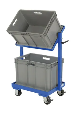 Vestil TSCT-2B multi-tier stock cart shown from an alternate angle