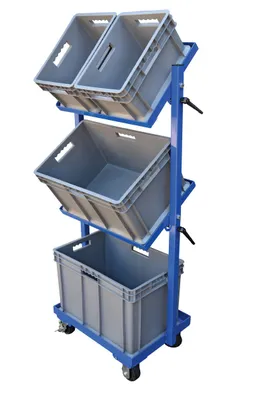 Vestil TSCT-3B multi-tier stock cart