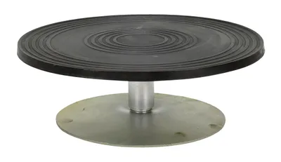 Vestil Steel Turntable 12 In. Diameter 3-7/8 In. Height 500 Lb. Capacity