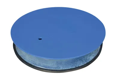 Vestil TT-18-4 heavy-duty manual turntable shown from an alternate angle