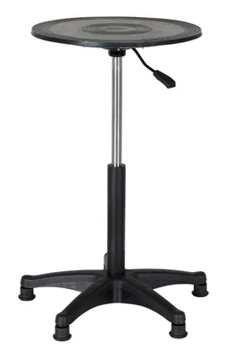 Vestil TT-18-CPED heavy-duty manual turntable shown from an alternate angle