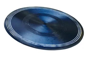 Vestil Steel Turntable 24 In. Diameter 5/16 In. Height 1000 Lb. Capacity