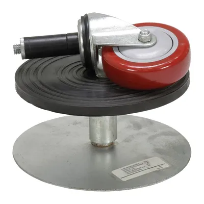 Vestil TT-8-4 heavy-duty manual turntable shown from an alternate angle