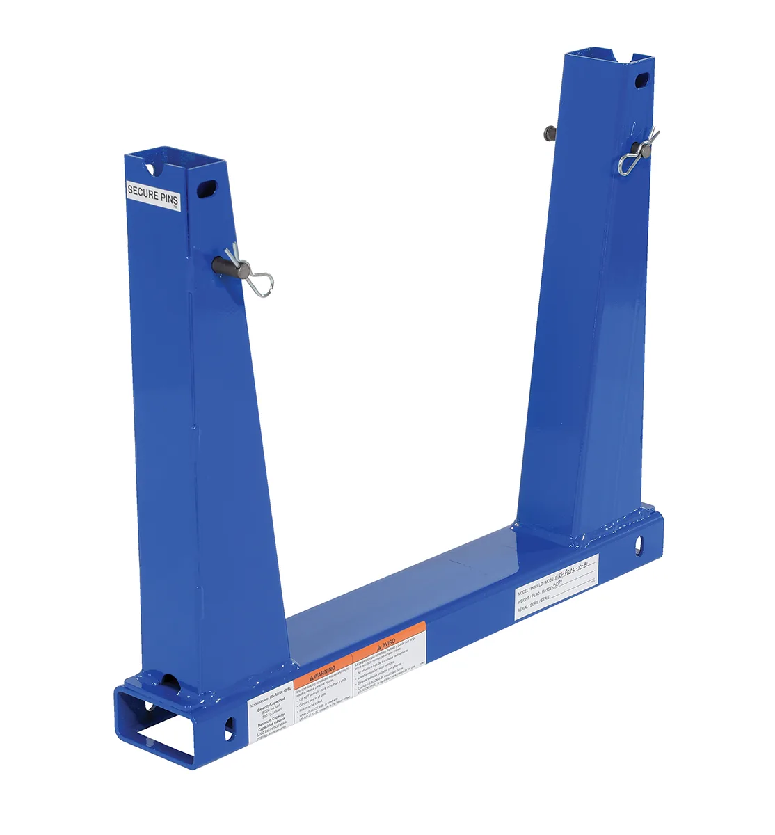 Vestil U-RACK-US10-BU portable storage u-rack