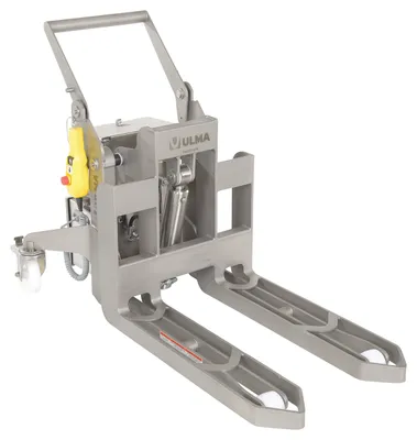 Vestil Stainless Steel DC Powered Tilt Master 12 Volt 1,500 Lb. Capacity Silver