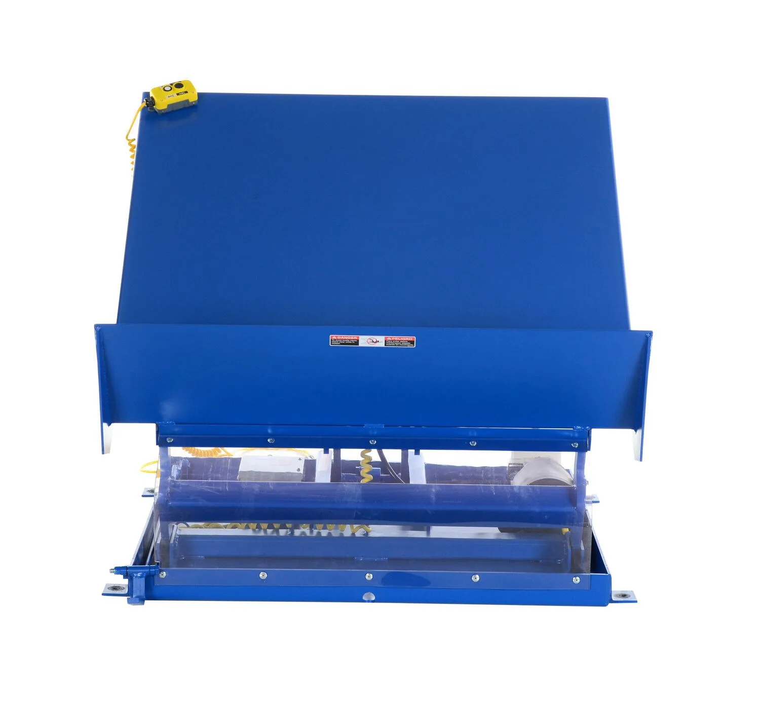 Vestil UNI-4848-6-BLU-230-3 single scissor lift & tilt table