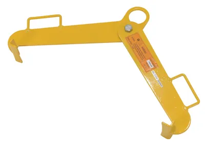 Vestil VDC-1000 vertical drum clamp shown from an alternate angle