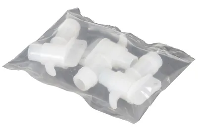 Vestil VDFT-3PKG manual drum faucet shown from an alternate angle