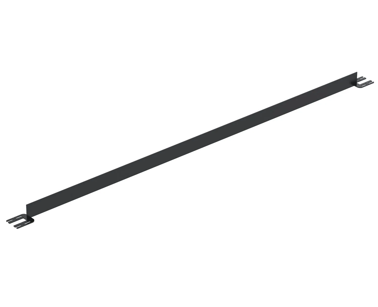 Vestil VDKR-10-TB-BK steel safety railing