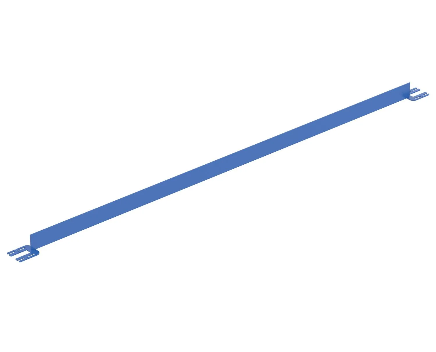 Vestil VDKR-10-TB-BL steel safety railing
