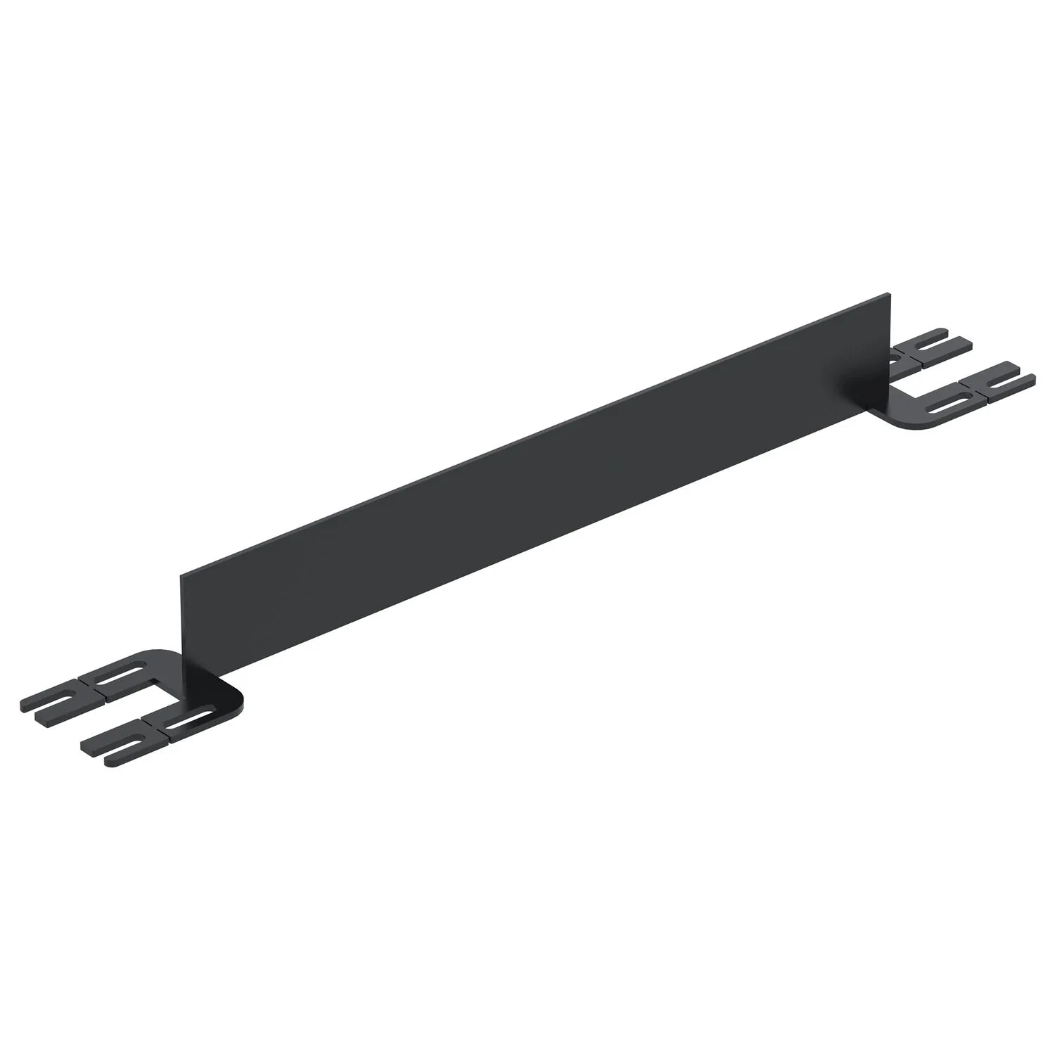 Vestil VDKR-3-TB-BK steel safety railing