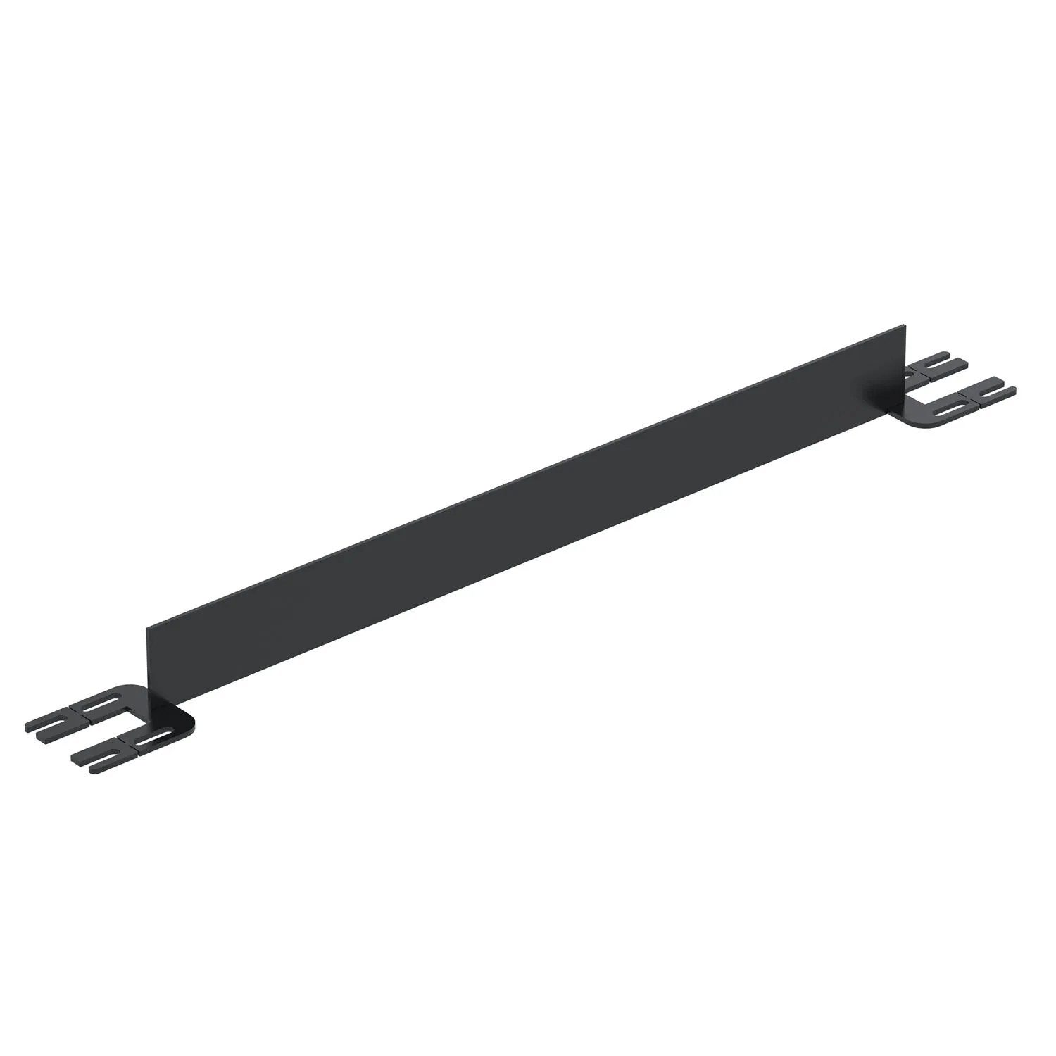 Vestil VDKR-4-TB-BK steel safety railing