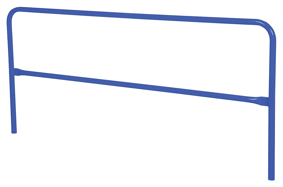 Vestil VDKR-8-BL steel safety railing