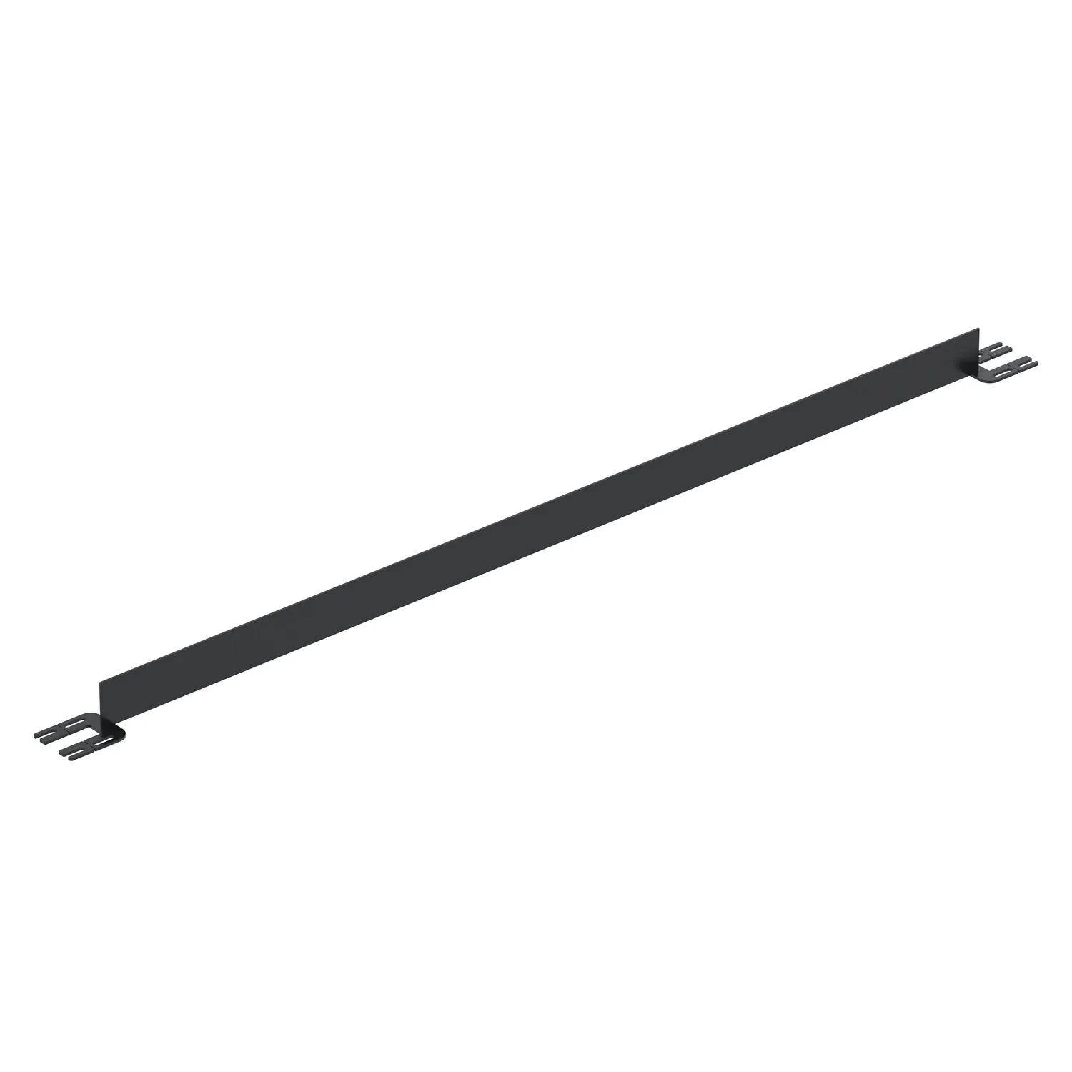 Vestil VDKR-8-TB-BK steel safety railing
