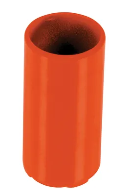 Vestil Steel Sleeve 2 In. Diameter For Pipe Safety Railing Orange