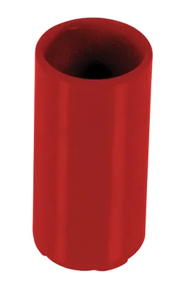 Vestil Steel Sleeve 2 In. Diameter For Pipe Safety Railing Red