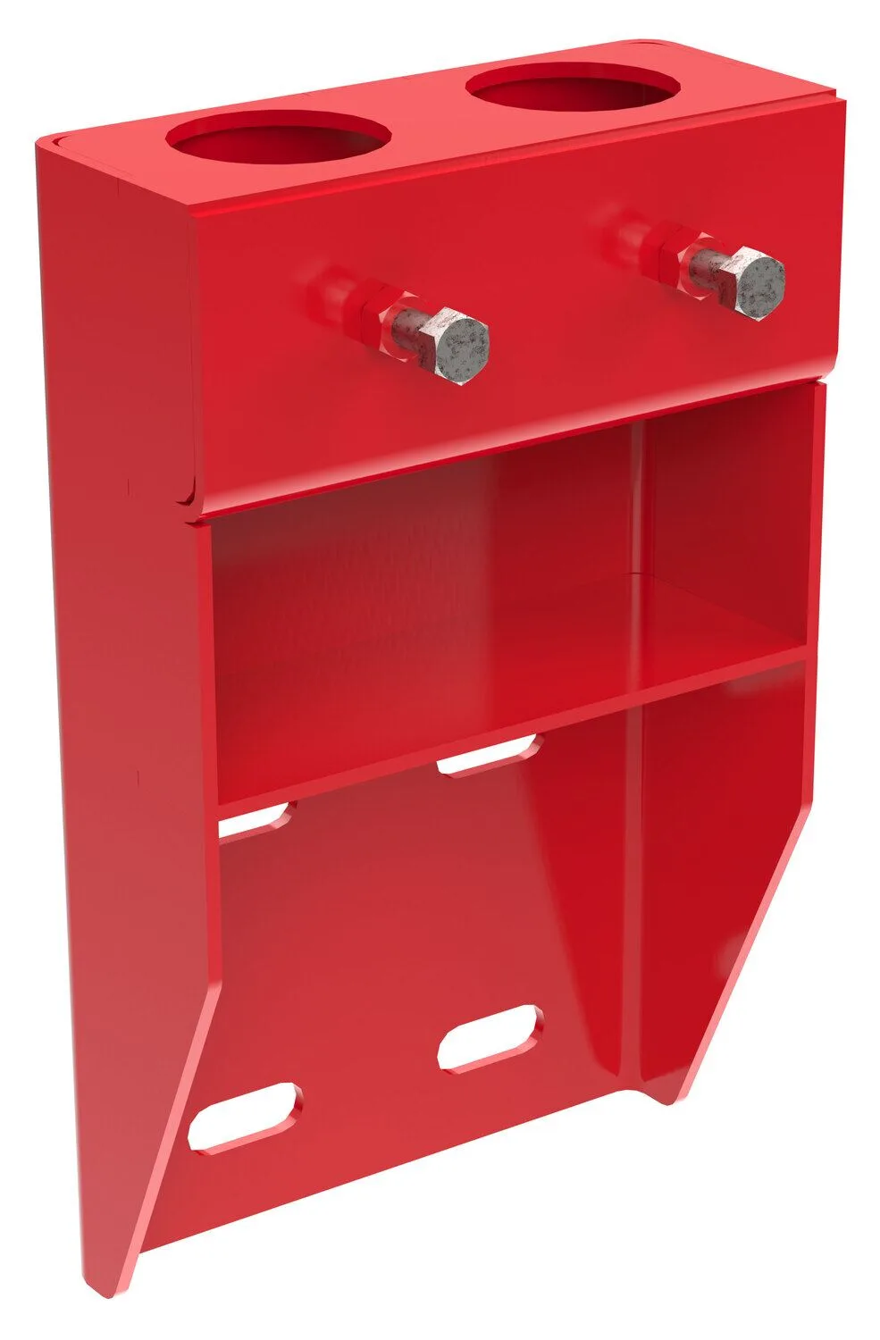 Vestil VDKR-VM2-RD steel safety railing