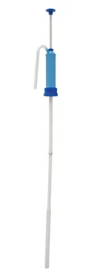 Vestil VDP self-venting drum pump shown from an alternate angle