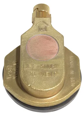 Vestil VENT-H drum vent shown from an alternate angle