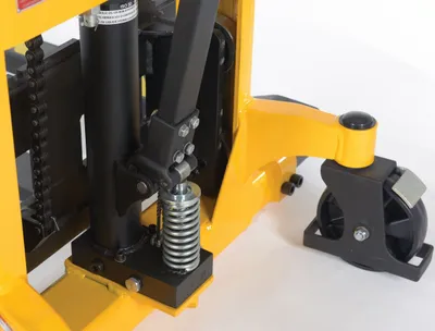 Vestil VHPS-2000-AA-35 manual & electric stacker shown from an alternate angle