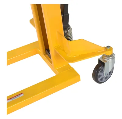 Vestil VHPS-NM-1000-FF manual & electric stacker shown from an alternate angle