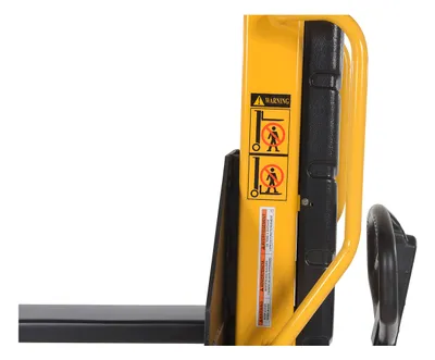 Vestil VHPS-NM-1000-FF manual & electric stacker shown from an alternate angle