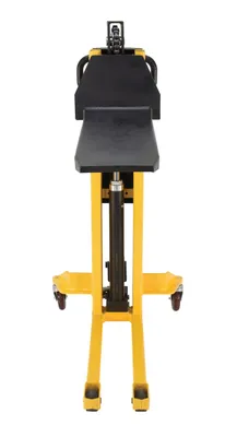 Vestil VHPS-NM-600-39 single fork skid positioner lifter shown from an alternate angle