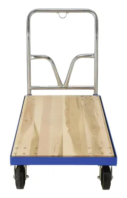 Vestil VHPT/S-2448 hardwood platform truck shown from an alternate angle