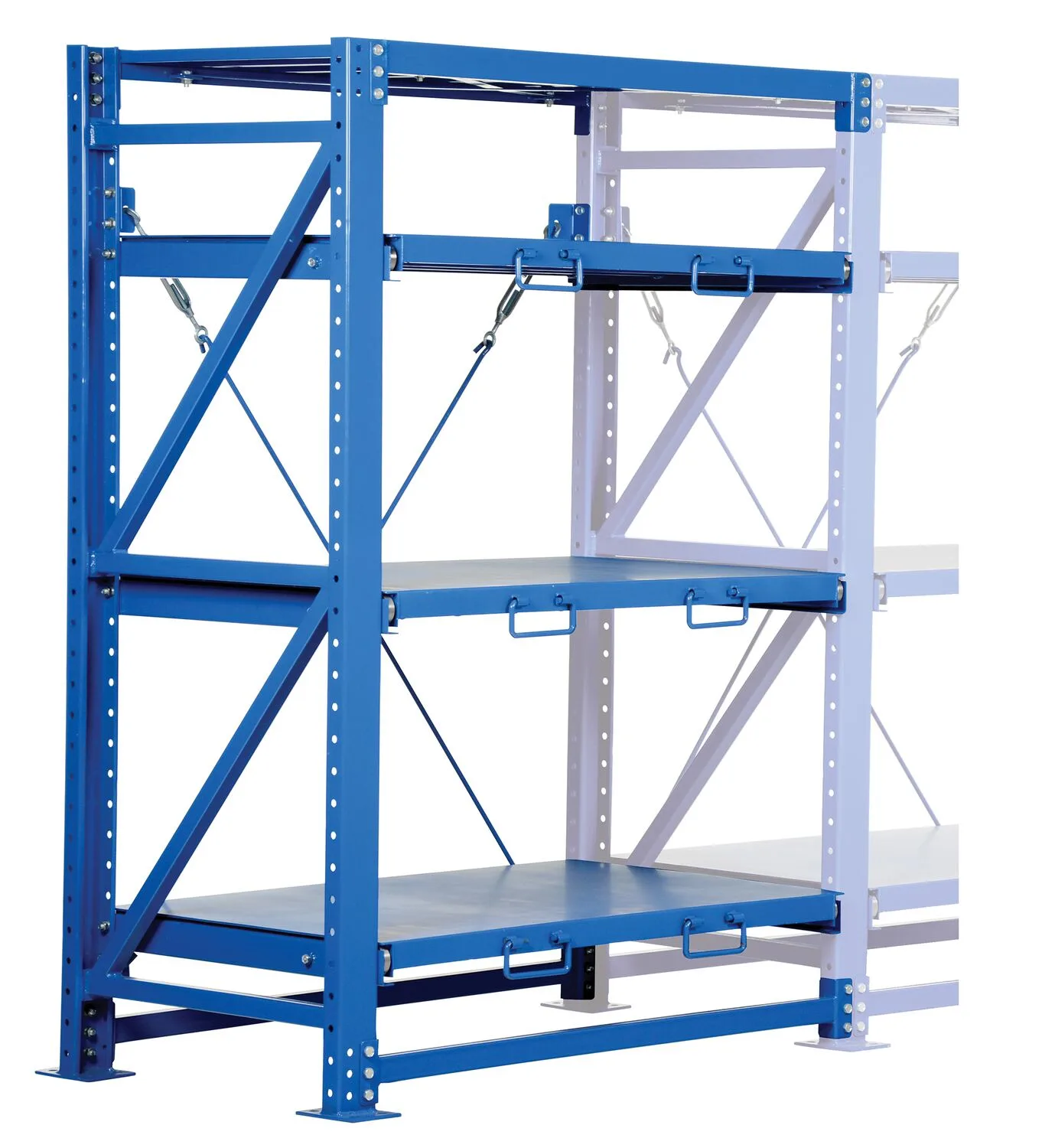 Vestil VRSOR-A-60 heavy duty roll-out shelving