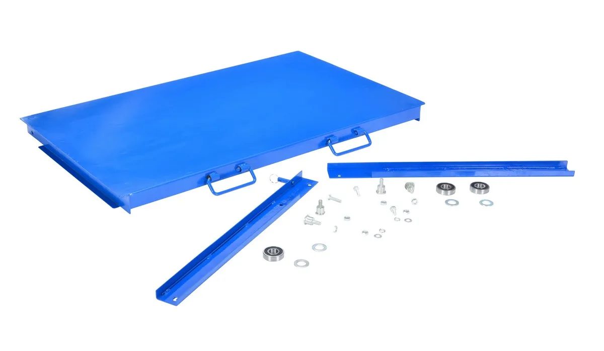 Vestil VRSOR-SLF heavy duty roll-out shelving