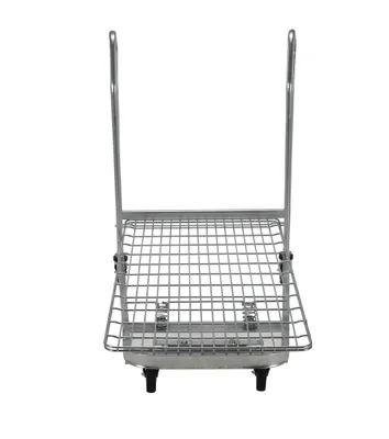 Vestil WIRE-M nestable wire cart shown from an alternate angle