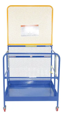 Vestil WP-4848-CA-84B-DD work platform shown from an alternate angle