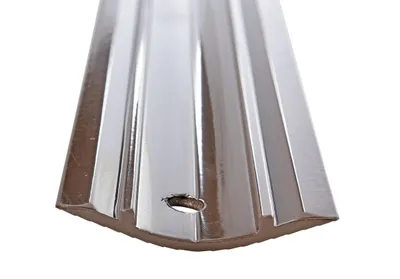 Vestil WR-24-BRN extruded aluminum hose & cable crossover shown from an alternate angle