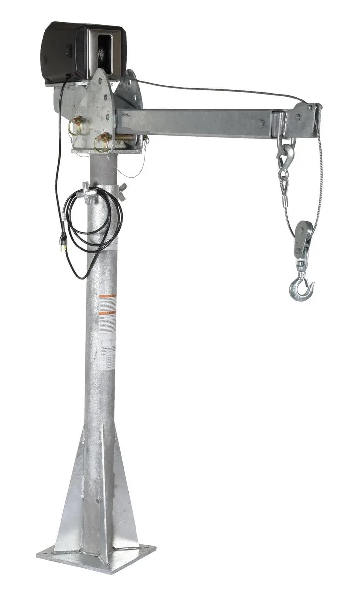 Vestil WTJ-20-3-AC-CSA-GAL power lift jib crane