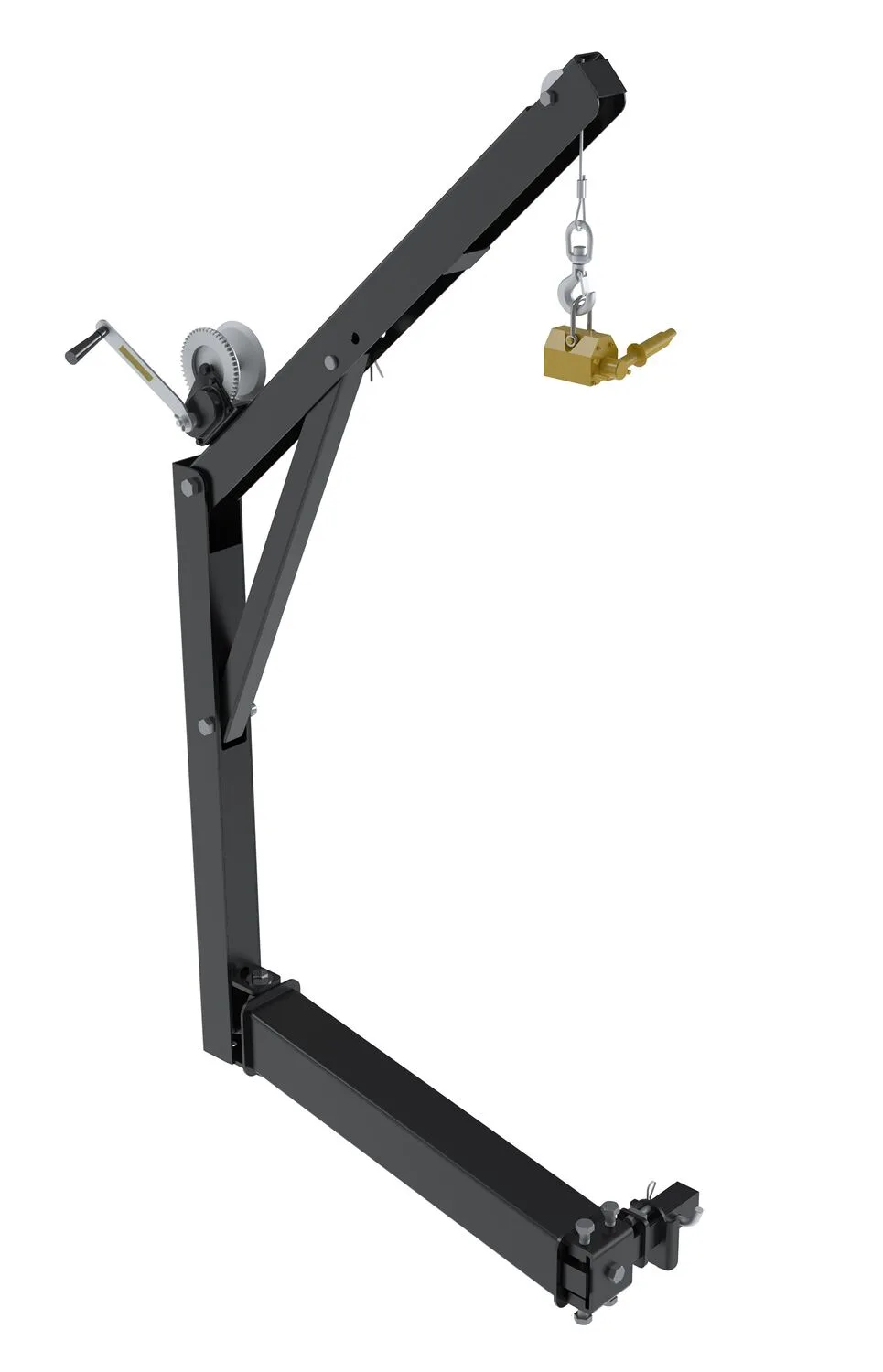 Vestil WTJ-HITCH-ML-2 hitch-mounted truck jib crane