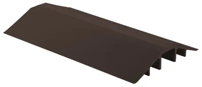 Vestil XHCR-36-BRN extruded aluminum hose & cable crossover