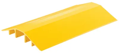 Vestil XHCR-36-Y extruded aluminum hose & cable crossover shown from an alternate angle