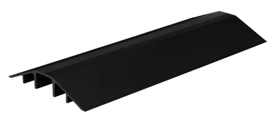 Vestil XHCR-48-BK extruded aluminum hose & cable crossover