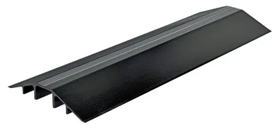 Vestil XHCR-60-BK extruded aluminum hose & cable crossover