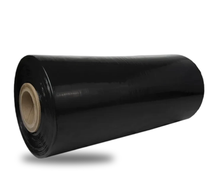 80 Gauge 20" x 5,000' Black Opaque Machine Grade