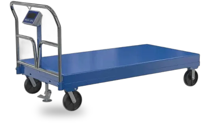 Vestil SPT-3672-SCL Steel Platform Truck with Scale