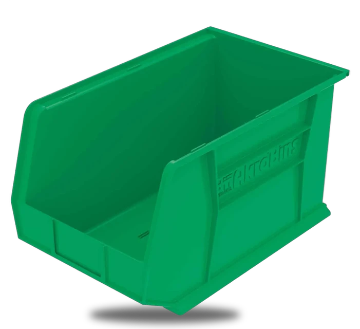 AkroBins Plastic Storage Bin 30260GREEN, 18"x11"x10"