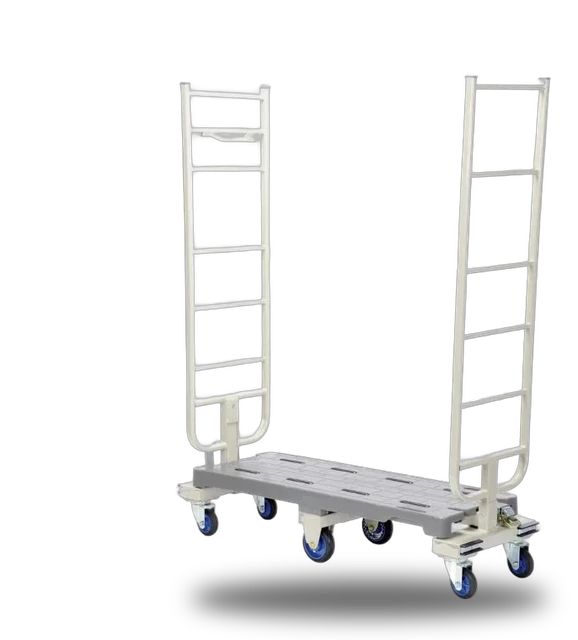 Vestil SNC-1650 Plastic Nesting Slim Cart