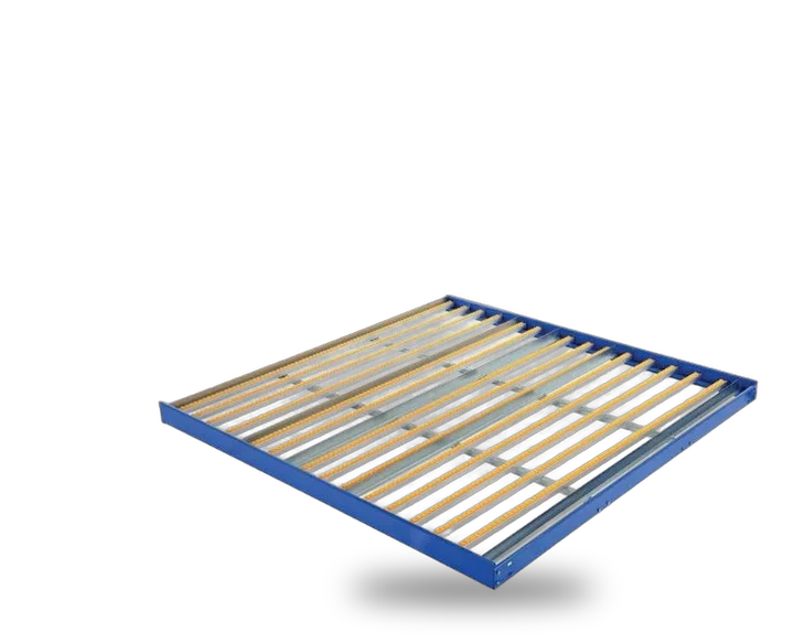 Vestil GFL-9696 Steel Pallet Rack Gravity Flow Shelves
