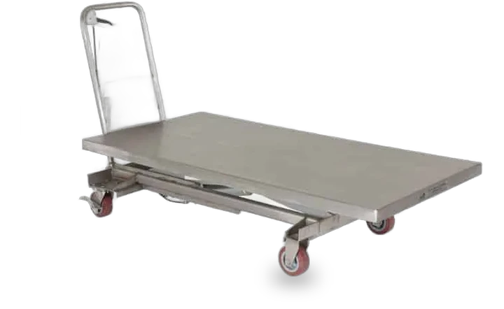 Vestil CART-1000-LD-PSS Partially Stainless Steel Hydraulic Elevating Cart