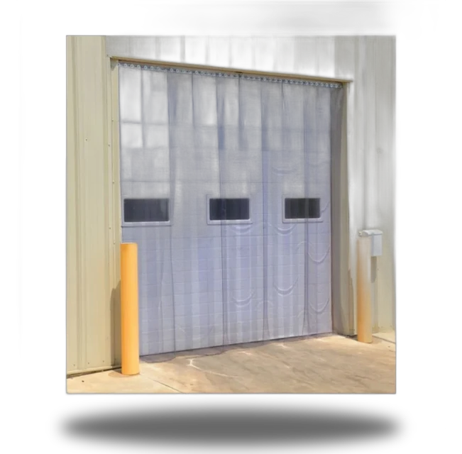 Vestil TG-1600-F-H-240-240 PVC Vinyl Strip Door