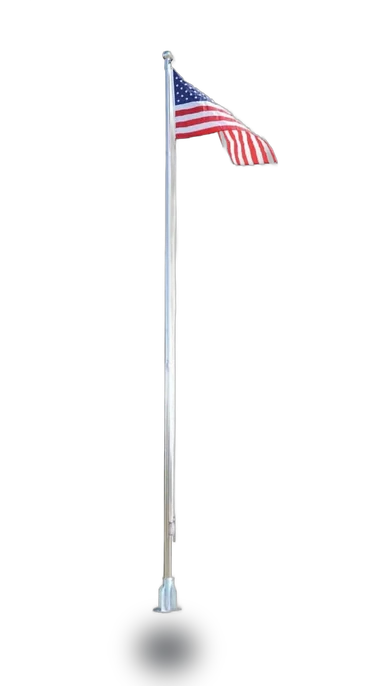 Vestil FLP-25-SS Stainless Steel Flagpole