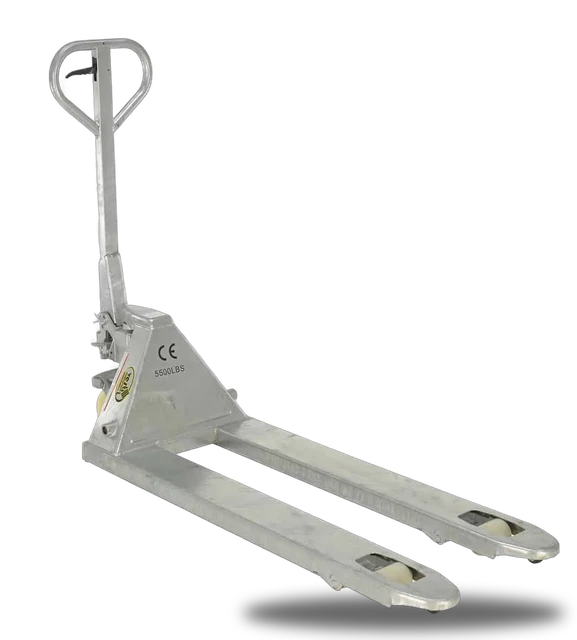 Vestil PM5-2048-S-G Galvanized Steel Pallet Truck