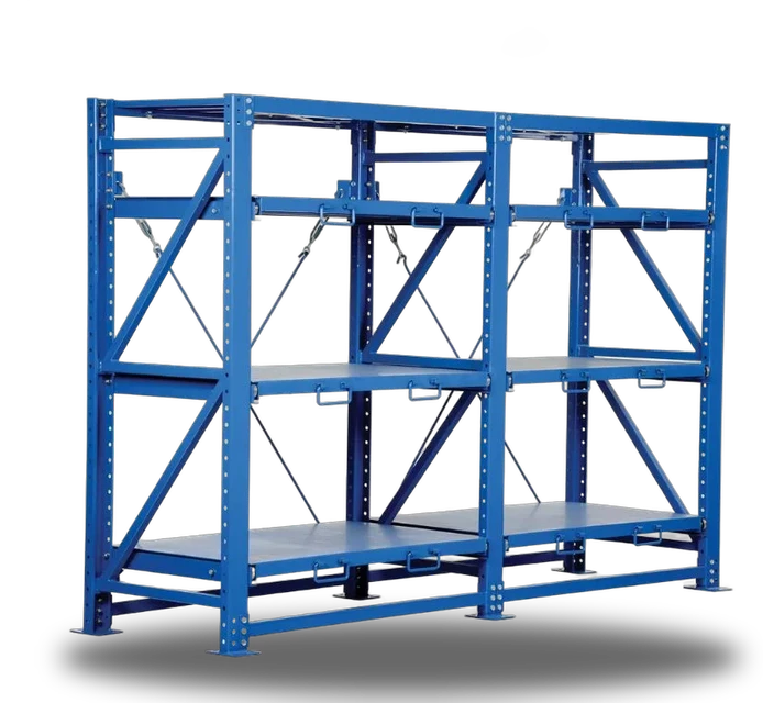 Vestil VRSOR-114 Steel Heavy-Duty Roll Out Shelving